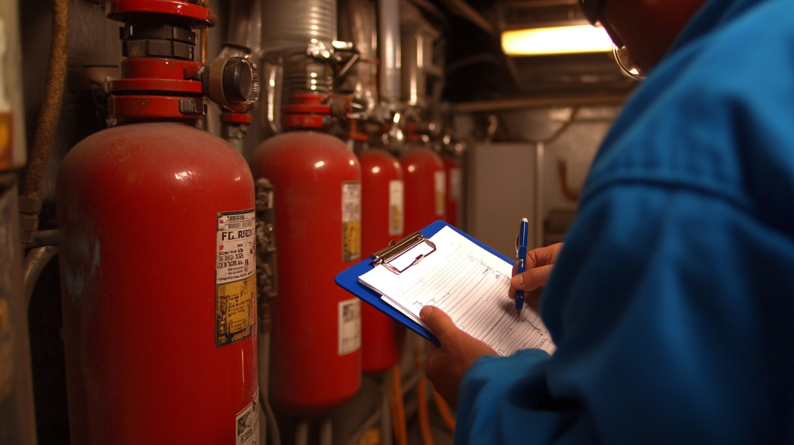 Fire safety inspection